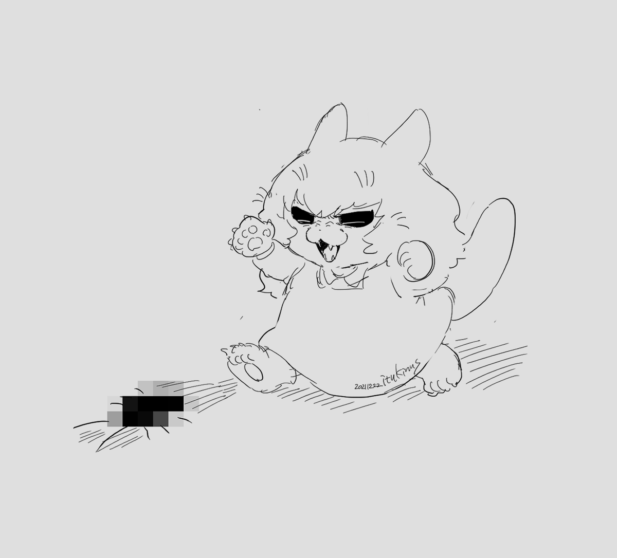 「邪ネコつめあわせパック 」|†ｲﾂｷﾇｽ3世†のイラスト