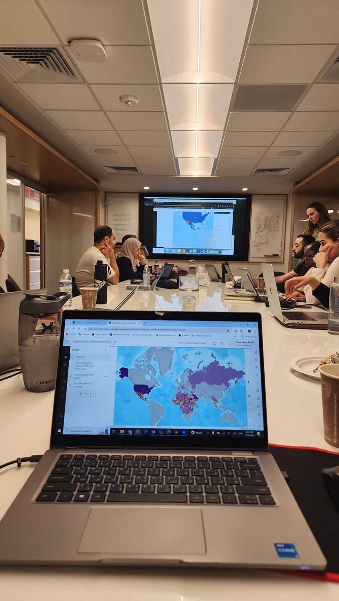 Our #GEOHealth-MENA trainees gained valuable insights from Dr. Danielle Poole on geospatial methods in public Health at Yale's summer research workshop! 🌍🔬