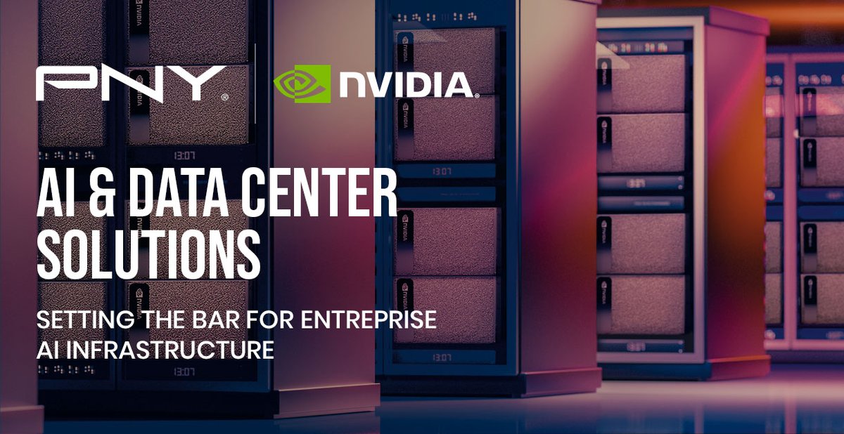 At PNY, our teams bring extensive expertise in datacenter deployment, ensuring the availability and seamless integration of various solutions tailored to meet the needs of today’s digital infrastructure. 
Explore our latest offerings: pny.com/en-eu/professi…