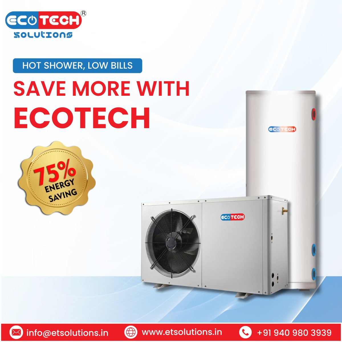 EcoTech3939's tweet photo. Turn up the heat, not your bills! π₯ Save big with Eco Tech Water Heater enjoy hot showers with lower energy costs.
Explore Now:- https://t.co/qbIBqkBx38
#EcoFriendly #SaveMore #EcoTechSolutions #EnergySaving #SustainableLiving #GreenEnergy #WaterHeater #SmartHome #EcoTechWater https://t.co/zN6x9LuyFt