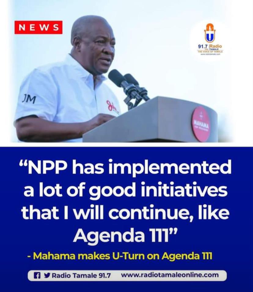 Dhangotee's tweet photo. Mahama has admitted that Nana Addo&amp;Bawumia’s government has done better. Bawumia is the right person to continue his good work.
#TrustBawumia https://t.co/bOwgE4uLlh