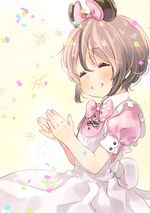 この絵は載せたんだったか思い出せないけど「こだぬきと領主さまの物語」のネリちゃん 