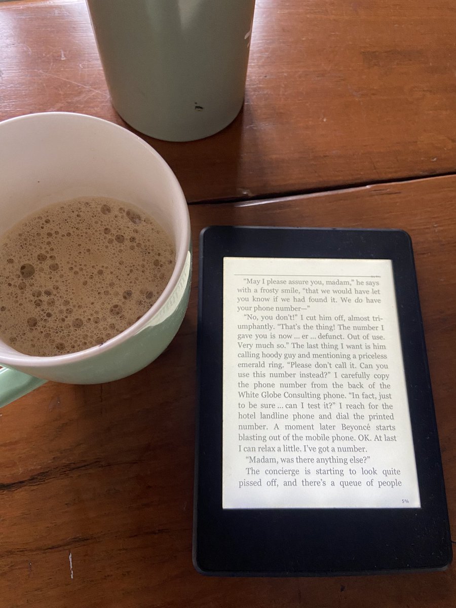 BhattYesha_'s tweet photo. Not an everyday benefit, but one of the joys of remote work is the chance to read during breaks! 🤌🏾❤️ https://t.co/2RkzPJzTG8