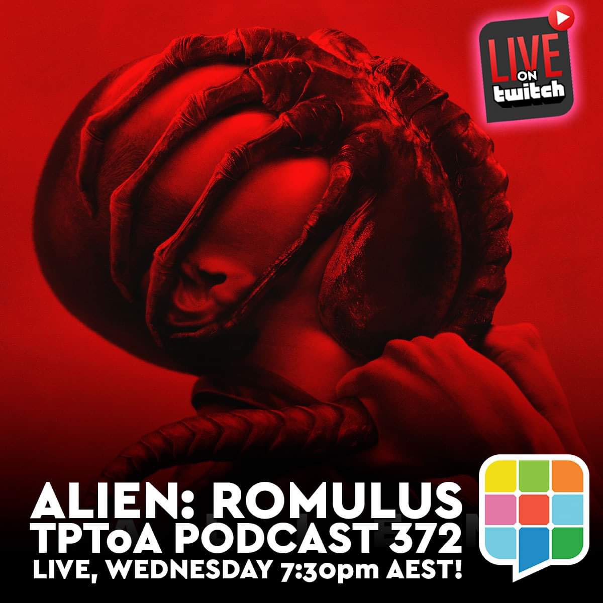 Join us at the special day/time of Wednesday night for our review of this weeks action packed return to the world of @alienanthology; the sci-fi horror #alienromulus! Will it be a step up from Prometheus and Covenant? Or a step down? Join us at 7:30pm on bit.ly/TPTOATwitch.