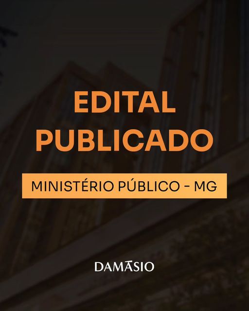 damasioaracatub's tweet image. O novo #edital do concurso #MPMG. 📷
70 vagas para o cargo de #promotordejustiça. Remuneração inicial acima de R$34 mil.
Inscrições abertas até 11 de setembro, pelo site do Instituto Brasileiro de Gestão e Pesquisa (#IBGP).
WhatsApp (18) 99141-8872 para adquirir um curso!