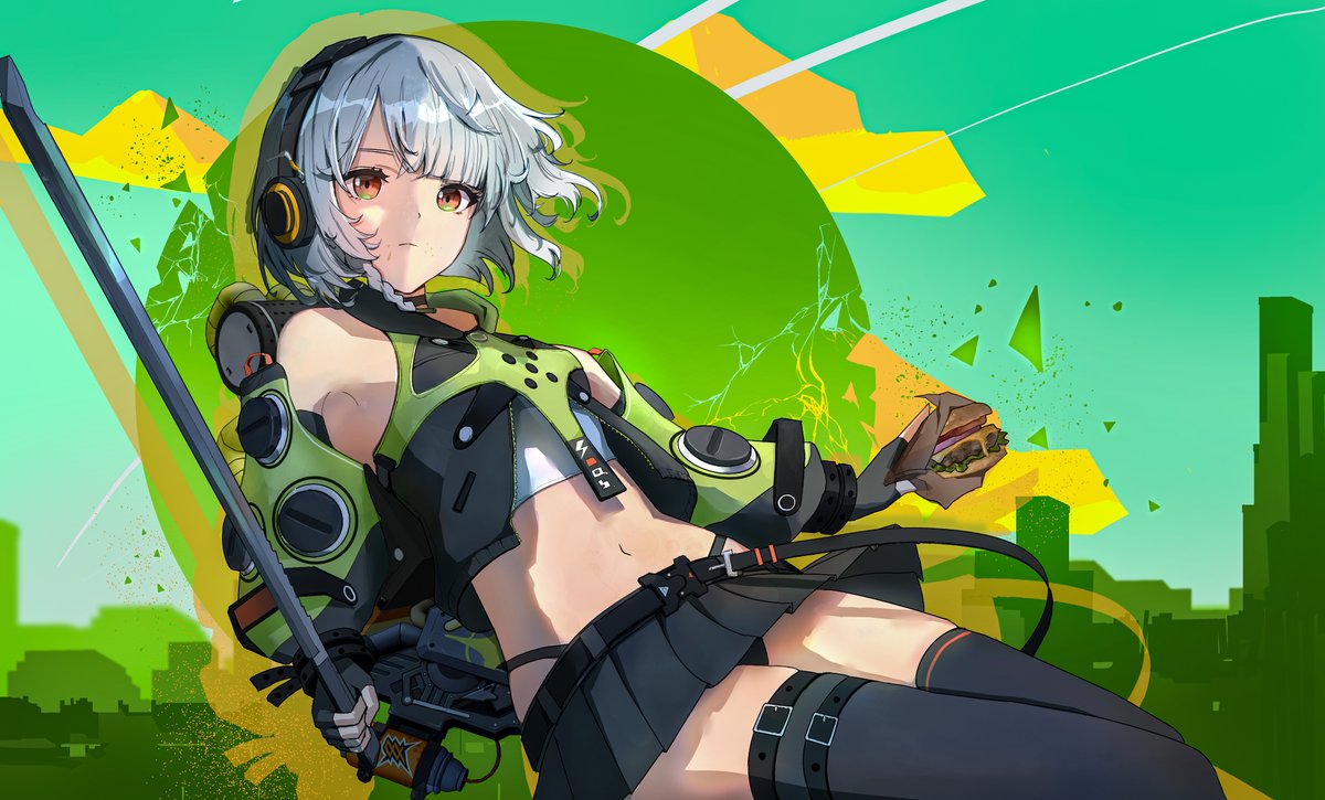 Bird_of_Mars's tweet photo. #zzzero #zzzdripfest #zzzeroIllustration https://t.co/BxtKleNe3u 
Anby？！！（change a lot about the background and pose, maybe next time think more clearly? https://t.co/lSK0zX2YAm
