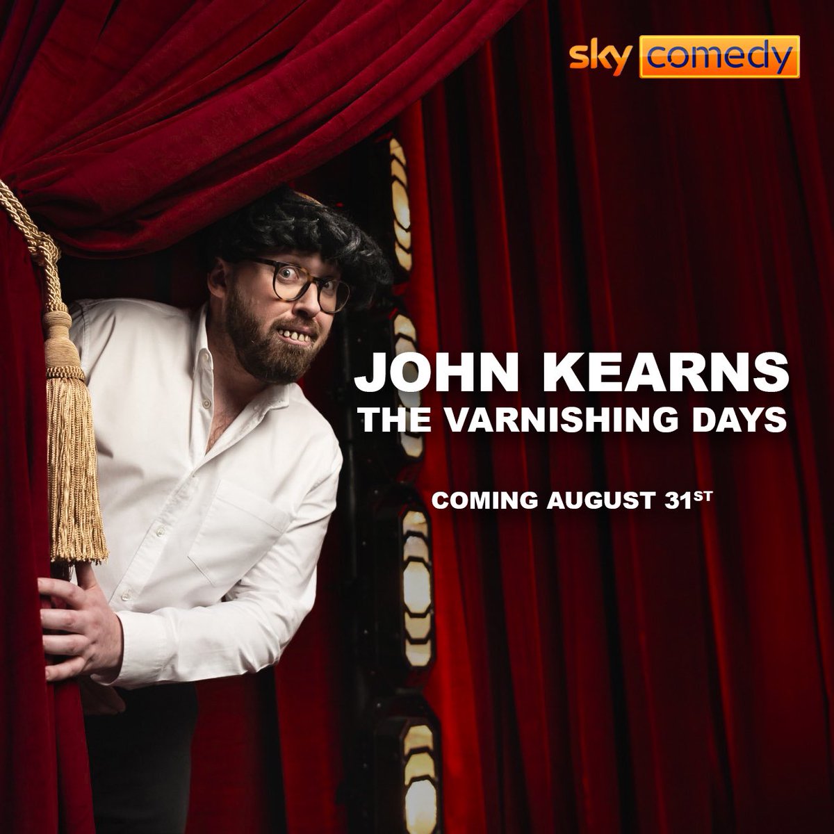 My first stand up special airs on Sky Comedy, Saturday August 31st and is then available to watch on <a href="/NOWTV/">NOWTV</a>.