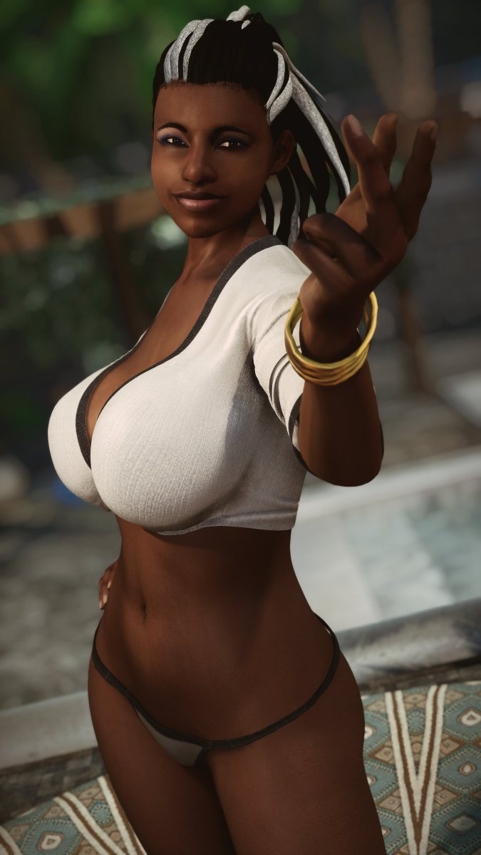 Skyrim SE - Redguard 

"C'mere, I gotcha a little present for ya"

#SkyrimSE #Skyrim