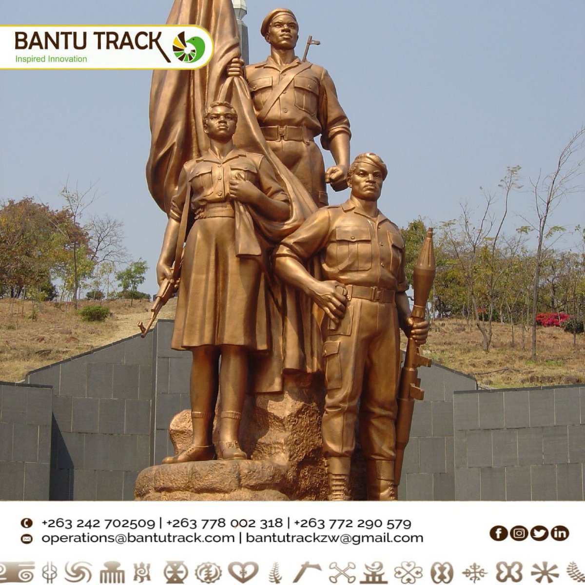 BantuTrack's tweet photo. Happy Heroes Day!
#bantutrack
#inspiredinnovation https://t.co/JqZimlEHJM
