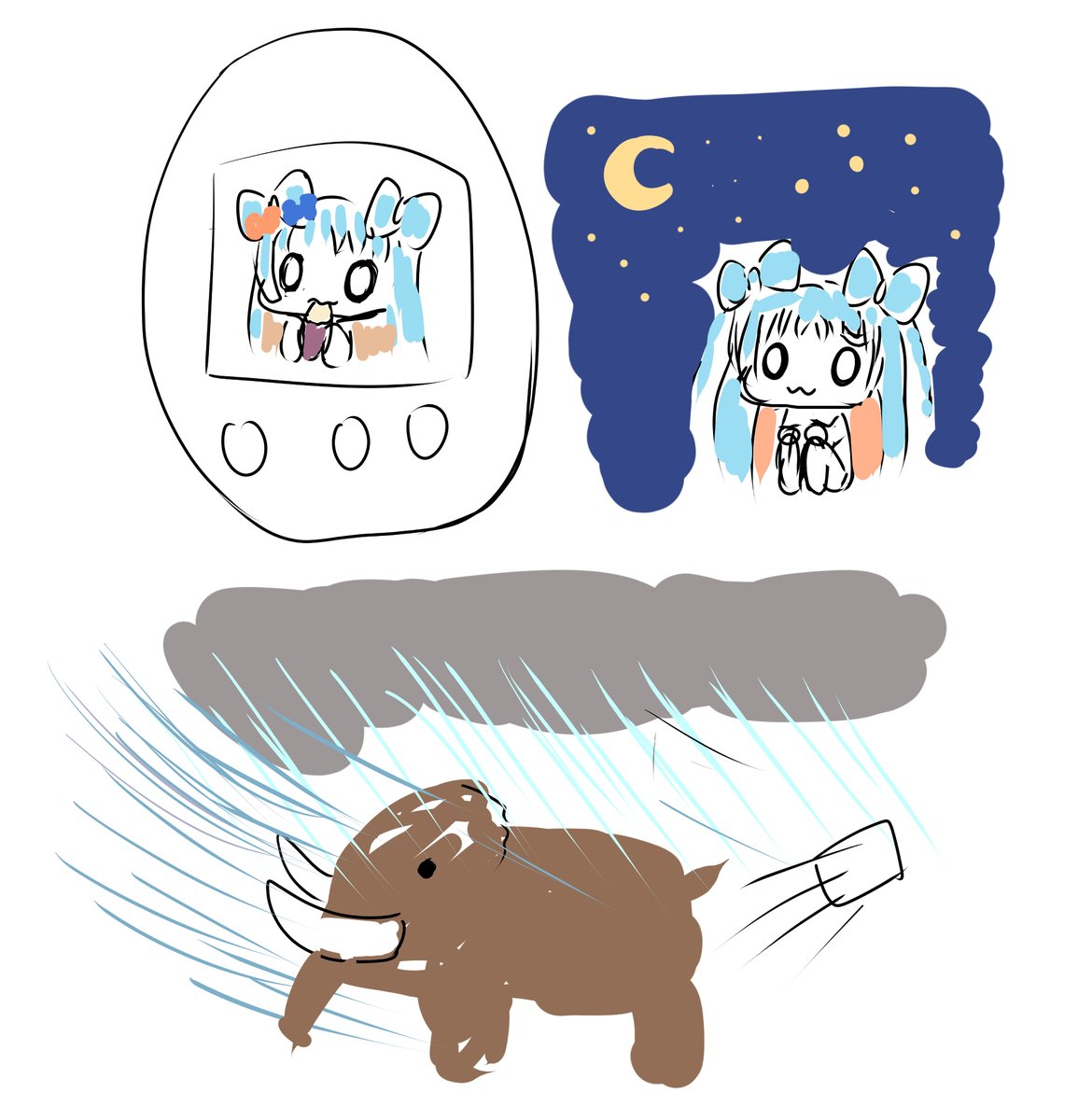 お題のレベルが高過ぎるんよ
#パリンといっしょ 