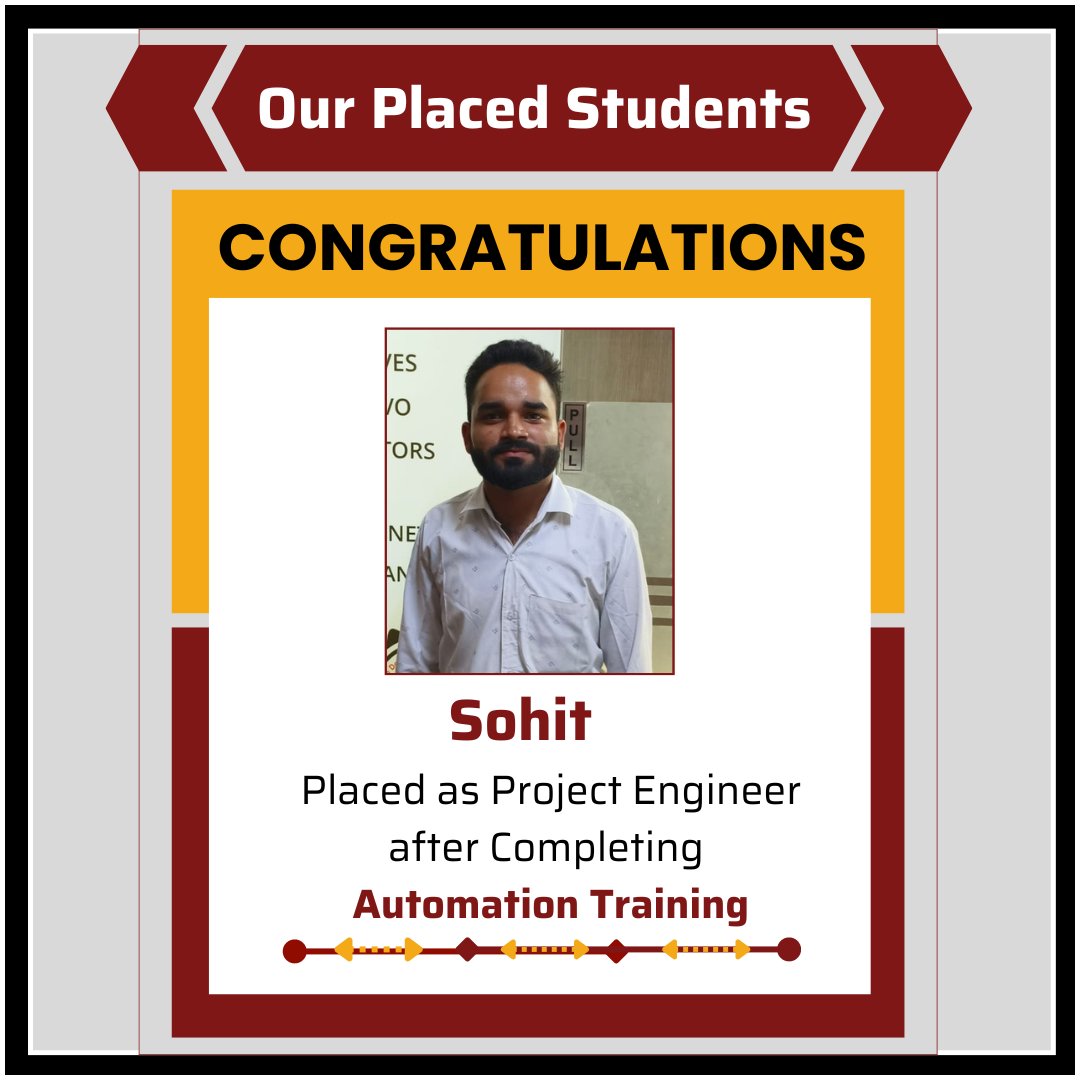 DiacTraining's tweet photo. From classroom to control room! 🚀 Congratulations to @sohitgola123 our dedicated student who just completed the Full Industry Automation course at Diac! 🎉 Ready to take on the future of automation with the skills and knowledge to thrive in the industry. #AutomationSuccess https://t.co/zEbNEc8WhZ