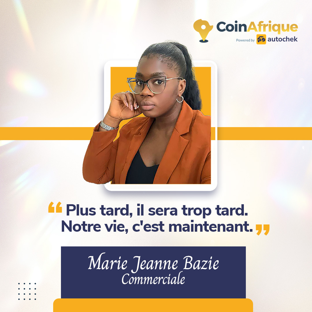 La team CoinAfrique vous souhaite à toutes et à tous une très belle semaine  avec cette citation choisie par notre commerciale Marie Jeanne.✨

#mondaymotivation #citation #coinafrique #autochek