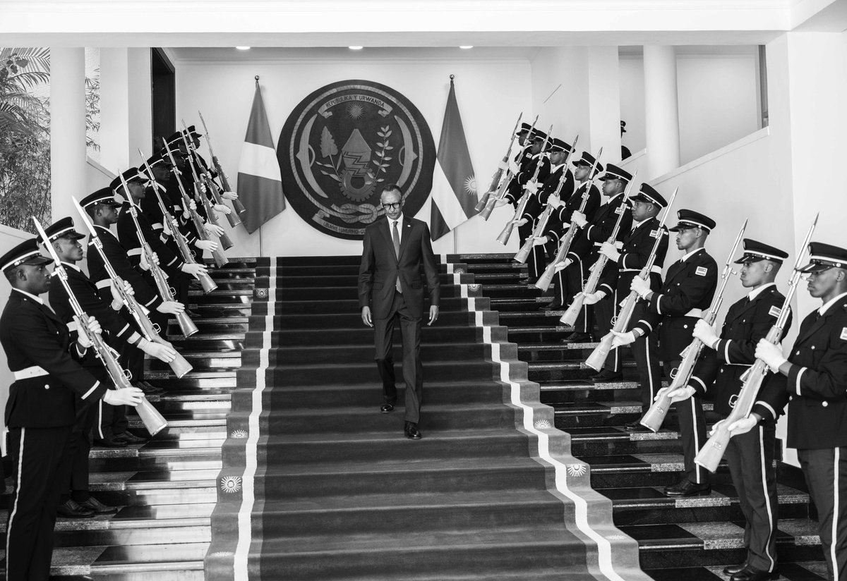 Today at Urugwiro Village, President Kagame met with President Denis Sassou N'Guesso <a href="/SassouNGuesso_/">Denis Sassou-N'Guesso - Officiel</a> of Congo, who is in Rwanda where he attended #Inauguration2024. They reviewed the status of the existing excellent relations between Rwanda and the Republic of Congo.