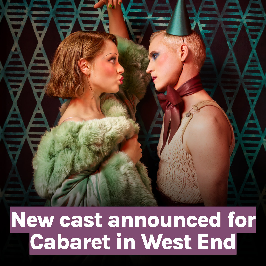 StageberryX's tweet photo. NEW! New casting has been announced for Cabaret in the West End

From 23 September 2024, Olivier nominee Adam Gillen will play The Emcee and Golden Globe nominee Katherine Langford will play Sally Bowles. 

Also joining the cast on 23 September will be Daniel Bowerbank as Clifford Bradshaw, Fred Haig as Ernst Ludwig, Xenoa Campbell-Ledgister, Sam Darius, Adrian Grove, Justin-Lee Jones, Alexandra Regan, Marina Tavolieri, Ben Simon Wilson, Anne-Marie Wojna and Lucy Young.

Continuing in the show will be Sally Ann Triplett as Fraulein Schneider, Fenton Gray as Herr Schultz, Jessica Kirton as Fraulein Kost/Fritzie, Damon Gould, El Haq Latief, Ela Lisondra, Hícaro Nicolai, Andy Rees and Patrick Wilden.