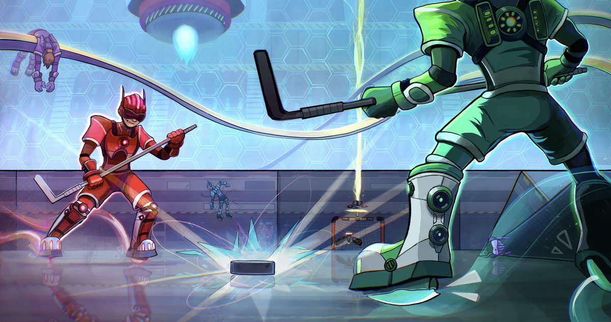 As a part of our Art Showcase Deliverable with Tranzfuser, we've been working with some super talented artists to bring LAW 56's promotional art to the next stage.

Here's the fantastic Showcase/Hero Image made by @izartzy_ over on Instagram!

#gameart #gamedesign #indiedev