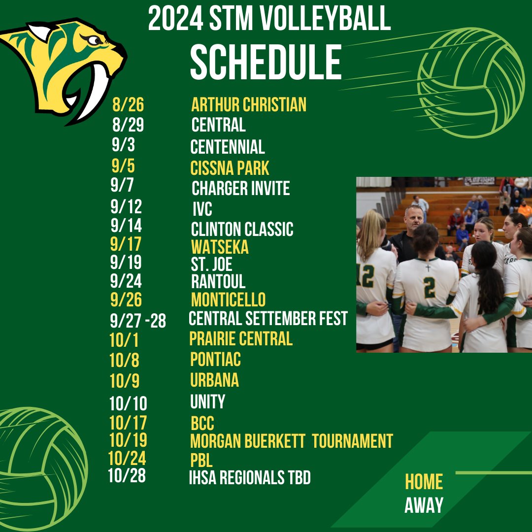 2024 Schedule drop!  Let's go, Sabers!
