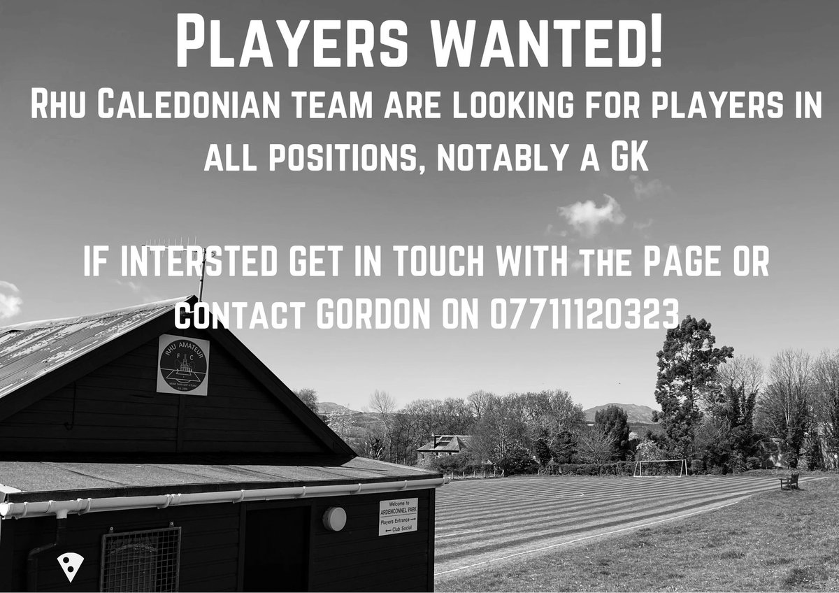 Rhu Amateur Football Club - Official account (@amateurrhu) on Twitter photo 