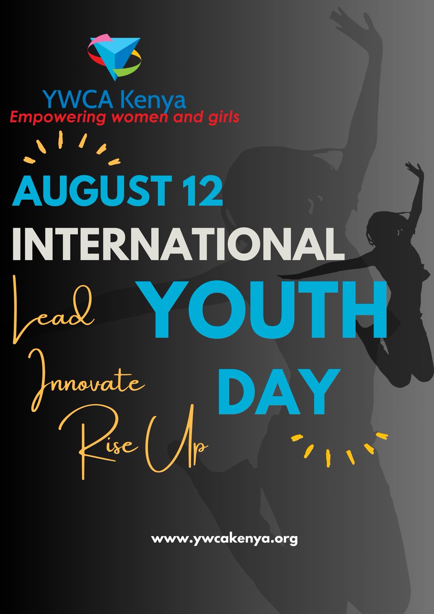 YWCA Kenya (@kenyaywca) on Twitter photo π π―ππππ πππππ π«ππ 2024! β¨
We celebrate the boundless energy, creativity, & leadership of the youth who are shaping our countryπ°πͺ & worldπwith their innovative spirit.
Your voice is powerful. Your impact is real. #LeadInnovateRiseUp | #YouthDay2024 π π―ππππ πππππ π«ππ 2024! β¨
We celebrate the boundless energy, creativity, & leadership of the youth who are shaping our countryπ°πͺ & worldπwith their innovative spirit.
Your voice is powerful. Your impact is real. #LeadInnovateRiseUp | #YouthDay2024