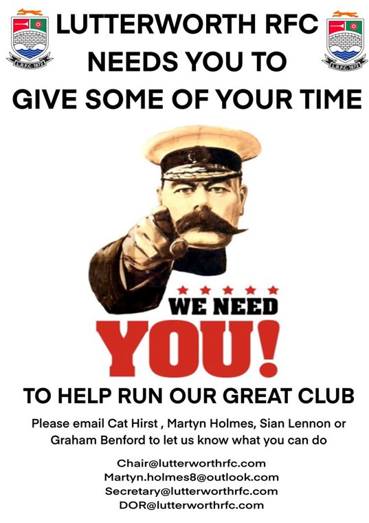 Volunteers needed! #Pitchero
pitchero.com/clubs/lutterwo…