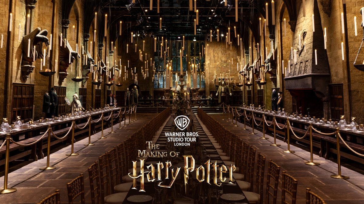 Fancy dining like a Hogwarts student? 🕯️

We have a pair of tickets to give away for a VIP Back to Hogwarts 'Welcome Feast’ event on 31 August at Warner Bros. Studio Tour London – The Making of Harry Potter!

To enter, follow us and Repost this. UK only. Good luck!