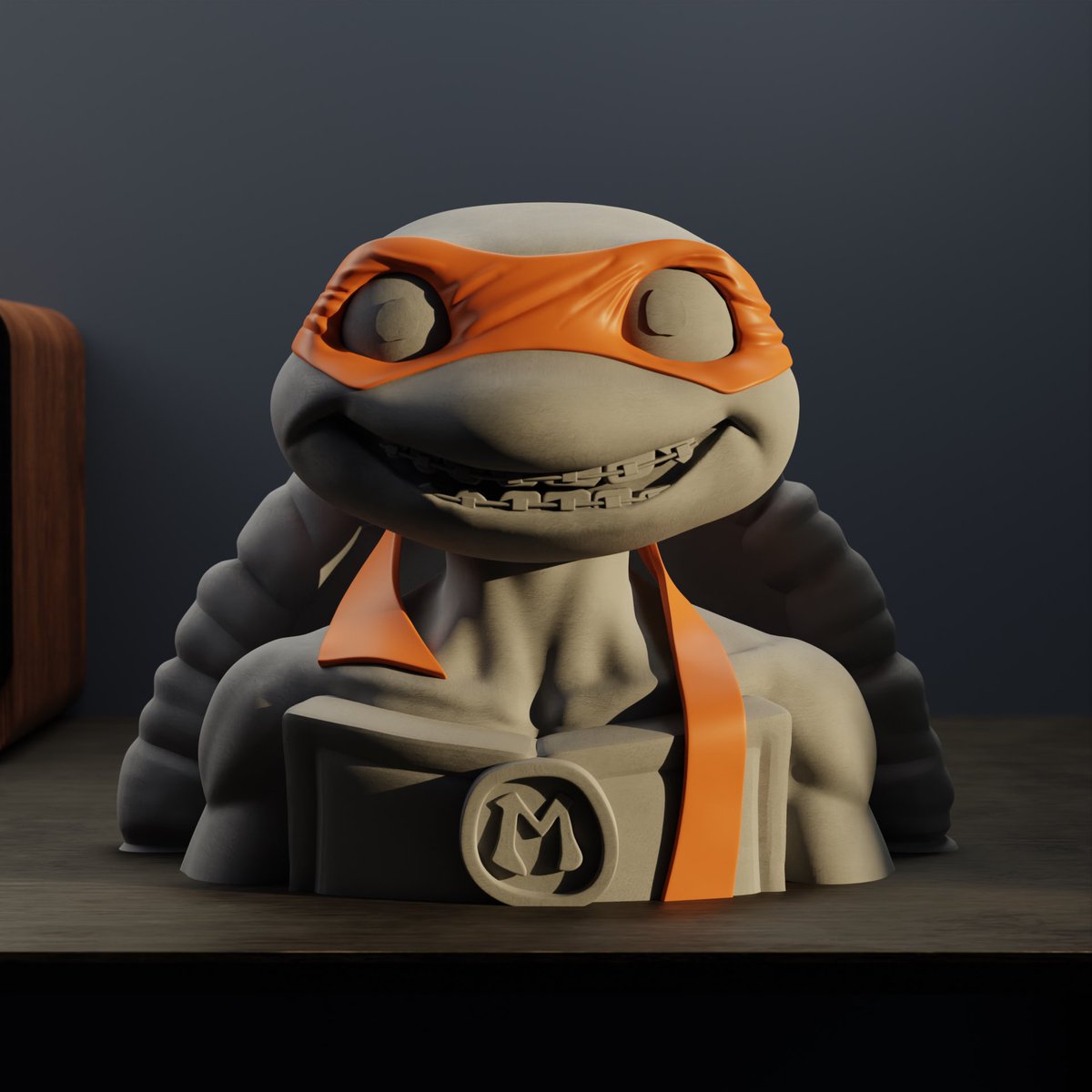 newforest3d's tweet photo. Comment TMNT to win a free copy of this STL for you to print 

See our full collection on @Cults3D - https://t.co/Vo0IUZeZOg

#TeenageMutantNinjaTurtles, #MutantMayhem, #Michelangelo, #Leonardo, #Donatello, #Raphael, #NinjaTurtles, #TurtlePower, #headphones, #airpods, #gaming, https://t.co/UHj1p9sbAi