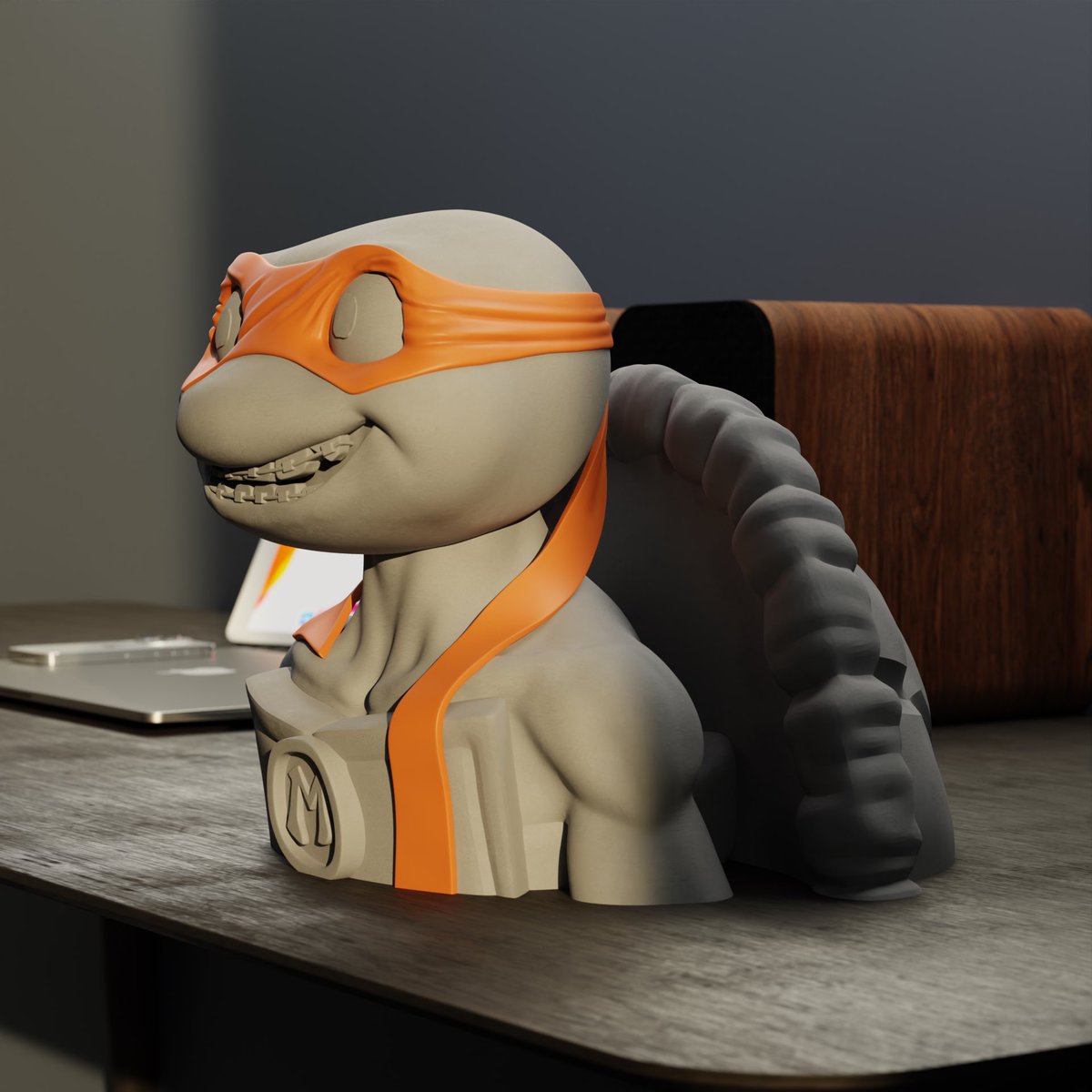 newforest3d's tweet photo. Comment TMNT to win a free copy of this STL for you to print 

See our full collection on @Cults3D - https://t.co/Vo0IUZeZOg

#TeenageMutantNinjaTurtles, #MutantMayhem, #Michelangelo, #Leonardo, #Donatello, #Raphael, #NinjaTurtles, #TurtlePower, #headphones, #airpods, #gaming, https://t.co/UHj1p9sbAi