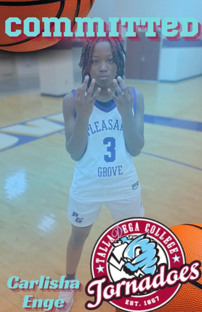 PleasantGroveGBB (@pghswbb) on Twitter photo Congratulations π to our all around player and member of our 2023 5A State Championship Team Carlisha Enge for joining the <a href="/Talladega_1867/">Talladega College</a> womenβs basketball team <a href="/pghs_spartans/">Pleasant Grove High</a> πππ Congratulations π to our all around player and member of our 2023 5A State Championship Team Carlisha Enge for joining the <a href="/Talladega_1867/">Talladega College</a> womenβs basketball team <a href="/pghs_spartans/">Pleasant Grove High</a> πππ