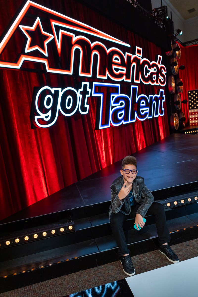 We did it! On to the next round on @agt! 🙌 #AGTAudition #AGT