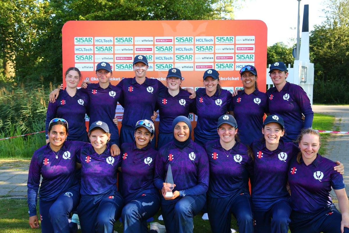 HCLTech Women's ODI Tri-Series Winners 🏆

#FollowScotland