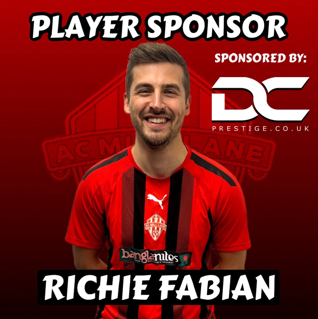 🚨 SPONSOR SHOUTOUT 🚨

Many thanks to D&amp;C Prestige for sponsoring <a href="/RichieFabian/">®fabzz</a> for the 2024/25 season!

🔴⚫️