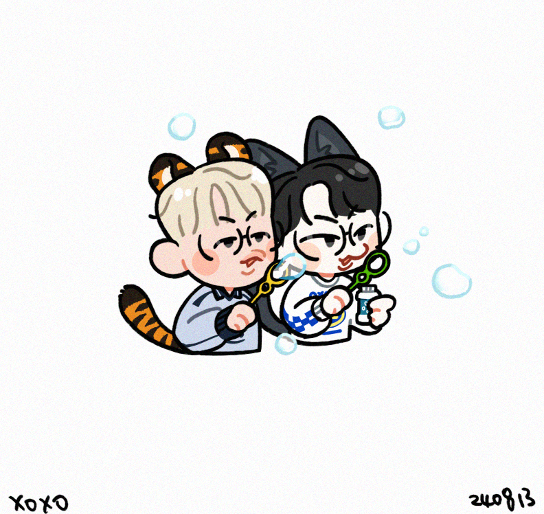 🐯🐈‍⬛
🫧🫧