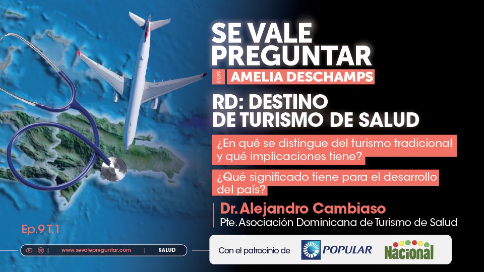 República Dominicana recibirá hasta 11.5 millones de turistas en 2024 🌴

Además de ser un destino de diversión, ¿qué implica ser un destino de turismo de salud? 💉

Descúbrelo en el nuevo episodio de Se Vale Preguntar con <a href="/AmeliaDeschamps/">Amelia Deschamps</a> 

youtu.be/HP2JQmDCJms