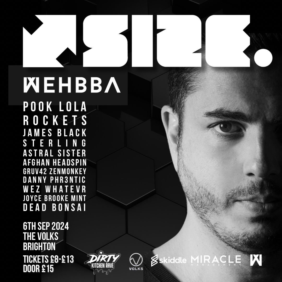 🚨 Tix on sale now for this incredible #brighton #techno #party headlined by <a href="/wehbba/">Wehbba</a> at <a href="/VolksClubandBar/">Volks Club</a> 🚨 Don’t miss this! 

skiddle.com/whats-on/Brigh…

#technofamily #technomusic #djing #dontmissout