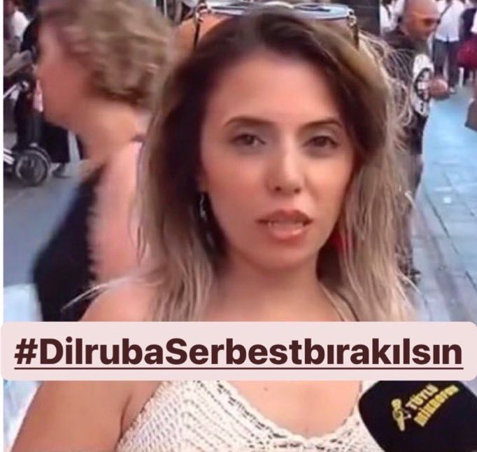 Elin Filistinlisi için Türk kızını tutukladılar. Her şey oldular ama bir Türk olamadılar #DilrubaSerbestBırakılsın