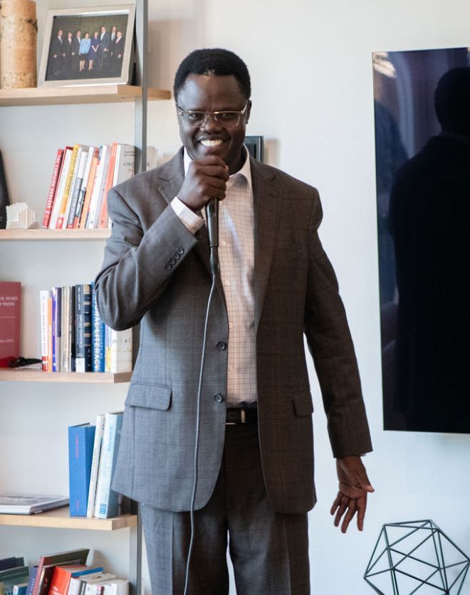 About our namesake and co-founder: Valentino Achak Deng advocates for access to universal education, transformational infrastructure, and entrepreneurship as key catalysts for sustainable development and economic growth. Learn more buff.ly/4cpDMjg #SouthSudan #Nonprofits