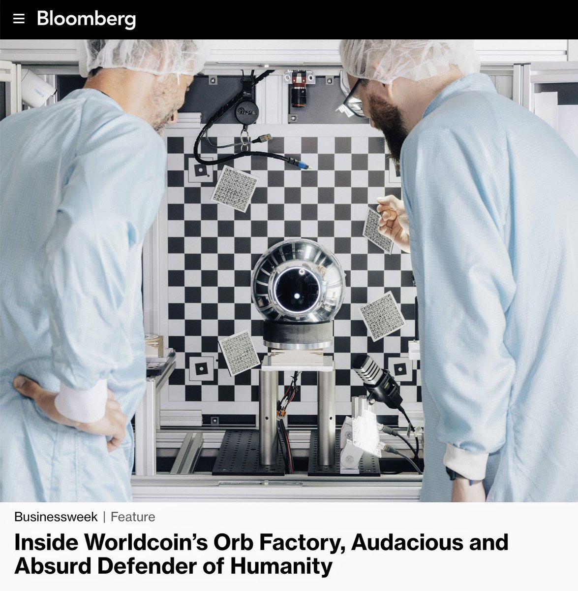 The most detailed look at the orb's purpose &amp; technology to date, compliments of <a href="/Bloomberg/">Bloomberg</a>.