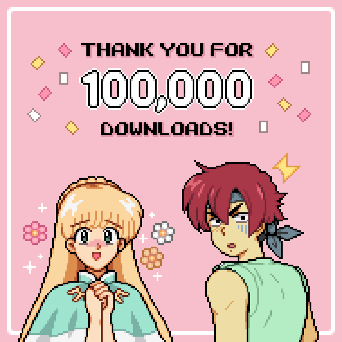 Fields of Mistria has reached 100,000 downloads in just 1 week of Early Access! 🎉

We're overwhelmed by the love and support Mistria has been receiving, and we can't wait for you to see all the great things we have planned for the future! 💛