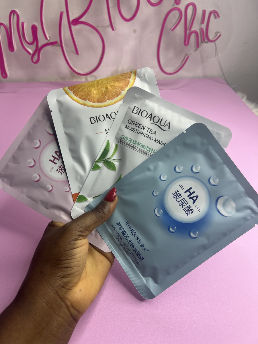 My_Bloom_Chic's tweet image. Hydrating soothing face mask
2000 naira each