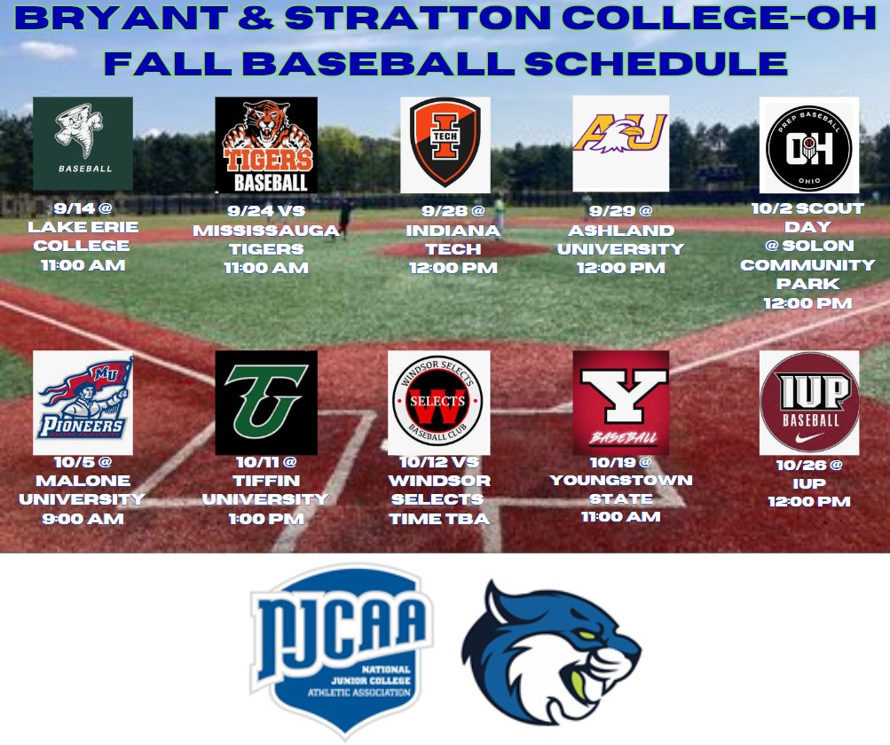 It's almost time to get rolling again! Our guys are starting to move in and our first fall game is about a month away!
<a href="/Coach_Szemacs/">Austin Szemacs</a> <a href="/coachD_Szalai/">Denny Szalai</a> <a href="/TorreyRoper/">Torrey Roper</a> <a href="/chriscapozzi5/">Chris Capozzi</a> <a href="/BSCBobcatsOH/">B&SCBobcatsOH</a>