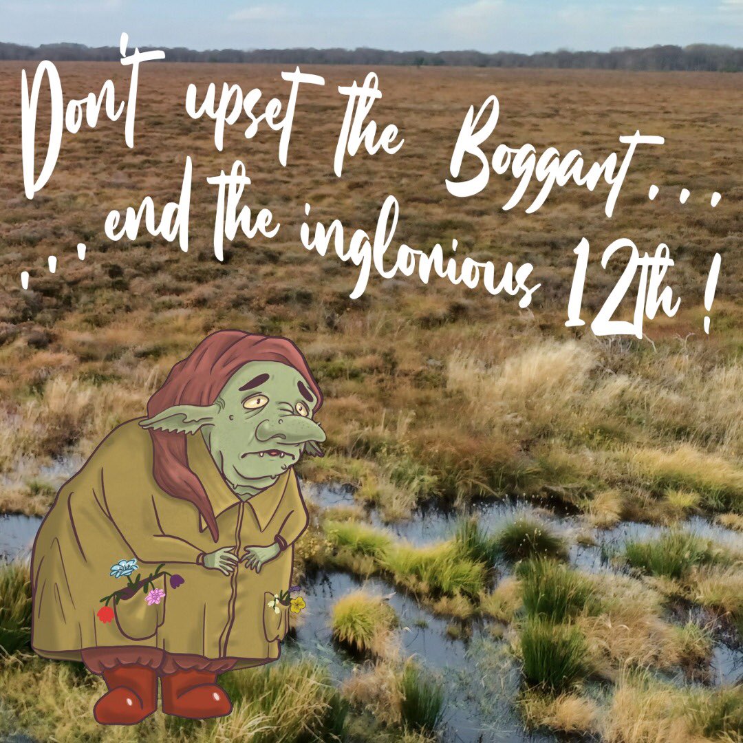 In times gone by, when people had a deeper connection to the land, we knew all about boggarts. These elusive, mischievous and magical creatures can show great kindness to those who treat them with respect but, if insulted or misused, they become disruptive and dangerous. 🧵