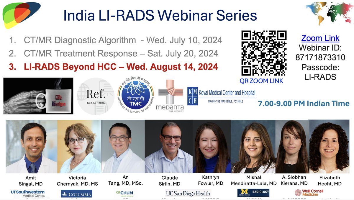 The third and final ACR #LIRADS Webinar happens this Wednesday, on LIRADS beyond HCC! Not to be missed! 

<a href="/VChernyakMD/">Victoria Chernyak, MD MS FSAR FESGAR FACR</a> <a href="/Duotango/">An Tang</a> <a href="/chemshift1/">kathrynfowler</a> <a href="/MishalLala/">Mishal Mendiratta-Lala</a> @ehecht_md <a href="/mharisinghani/">Mukesh Harisinghani</a> <a href="/bhavinj/">Bhavin Jankharia</a> <a href="/CafeRoentgen/">Cafe Roentgen</a> <a href="/REF_INDIA/">REFINDIA</a> <a href="/samrad77/">Sameer Raniga</a> <a href="/Shraddha_234/">Shraddha Patkar</a> <a href="/abdo_imaging/">sharad maheshwari MD</a>