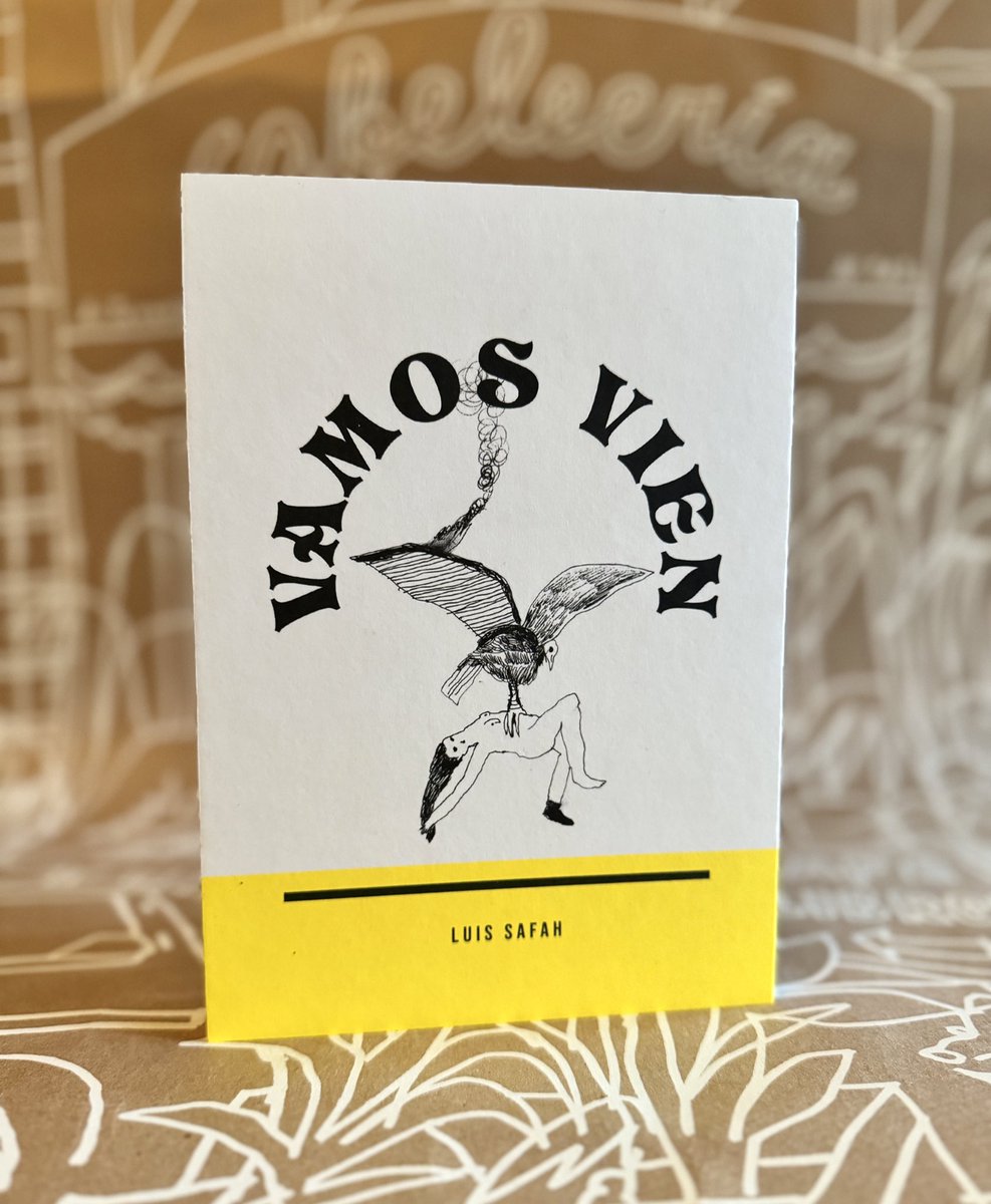 ¡Volvió! «Vamos vien» x <a href="/luisaosafa/">luis safa</a> en <a href="/editorialbonito/">Bonito Editorial</a>, en palabras de Fernanda Melchor: «La obra de Luis Safah es un putazo en la parte del alma que entiende la belleza», y ella jamás se equivoca, es un huracán. ¡Una edición muy cuidada! ¡Ya disponible, poquísimas piezas,