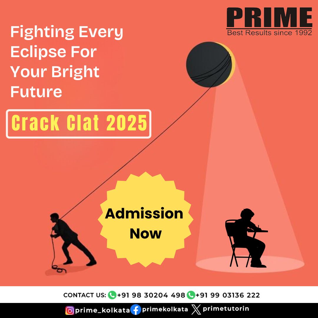 Prime_Kolkata's tweet photo. Fighting Every Eclipse For Your Bright Future
Crack Clat 2025
Admission Now
Google Forms - https://t.co/4GvHtoyGo4

#success #career #primetutor #dreamcareer #niftexam #nidexams #students #primetutor https://t.co/PqzNnV09BH