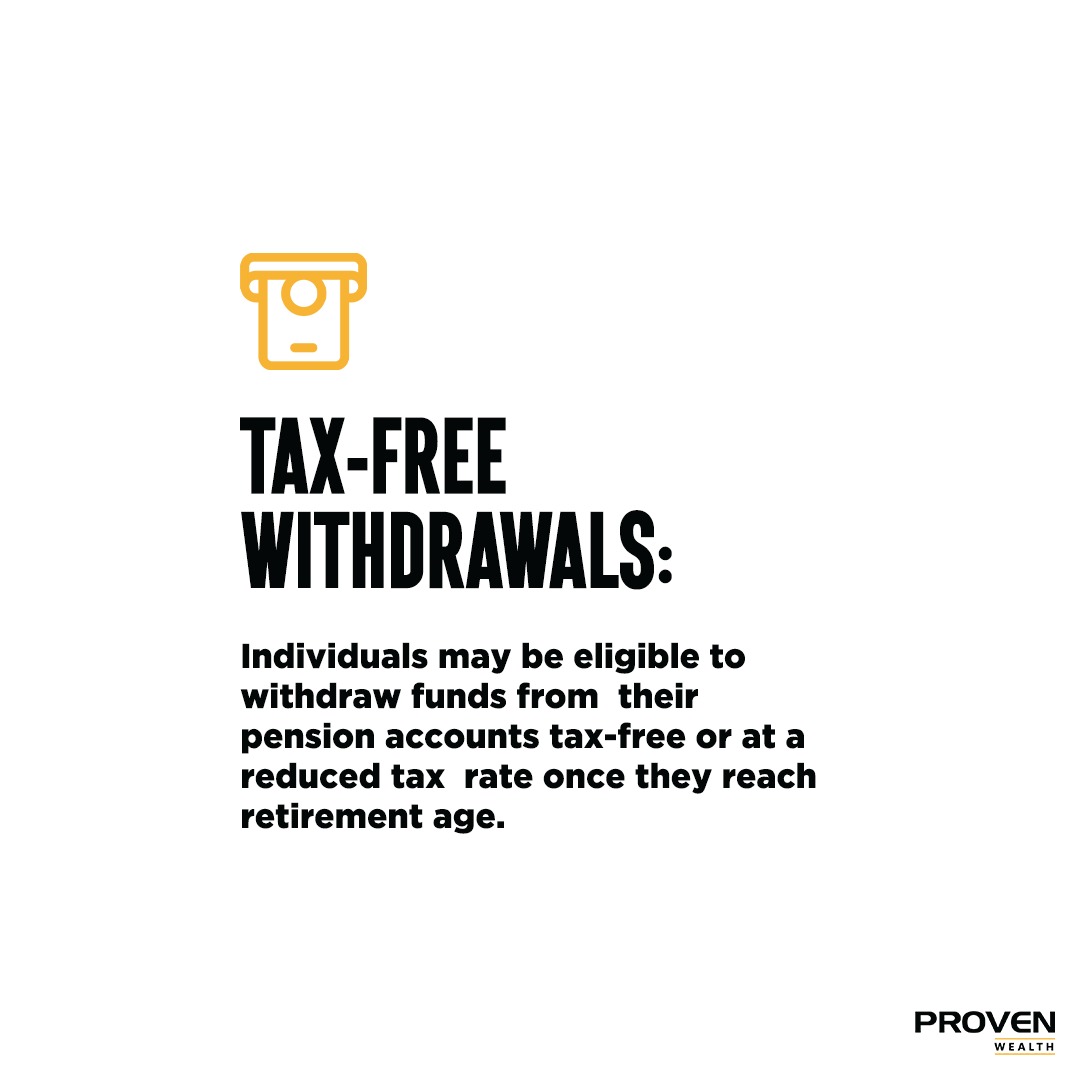 Maximize your savings and minimize your tax bill with contributions that may be Tax-Deductable, Tax-Deffered Growth and Potential Tax-Free withdrawals in retirement. 

To find out more contact us at any of our locations. 

#PROVENWealth