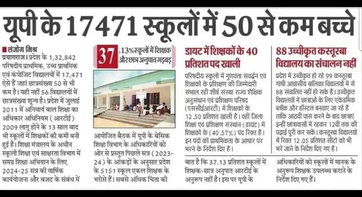 pawan_officials's tweet photo. ◼️यूपी में अंतिम बार प्राथमिक शिक्षक भर्ती का नोटिफिकेशन 2018 मे आया था।
◼️6 साल हो गए लेकिन प्राथमिक शिक्षकों की भर्ती का नामोनिशान नही

#UP_WANT_TEACHER_VACANCY https://t.co/cbq6ovjX6n