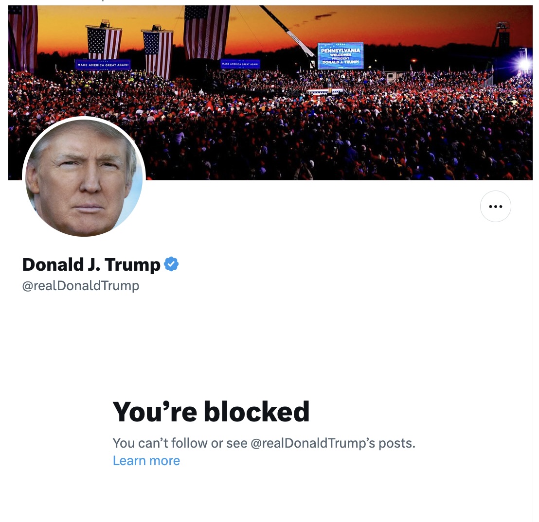 votevets's tweet photo. 🚨Trump may be back on this platform, but he still has @VoteVets blocked. The voice of 1.5M military Veterans, families, and supporters will NOT be silenced. 

Not now. Not ever. https://t.co/b9vrbTpZ18