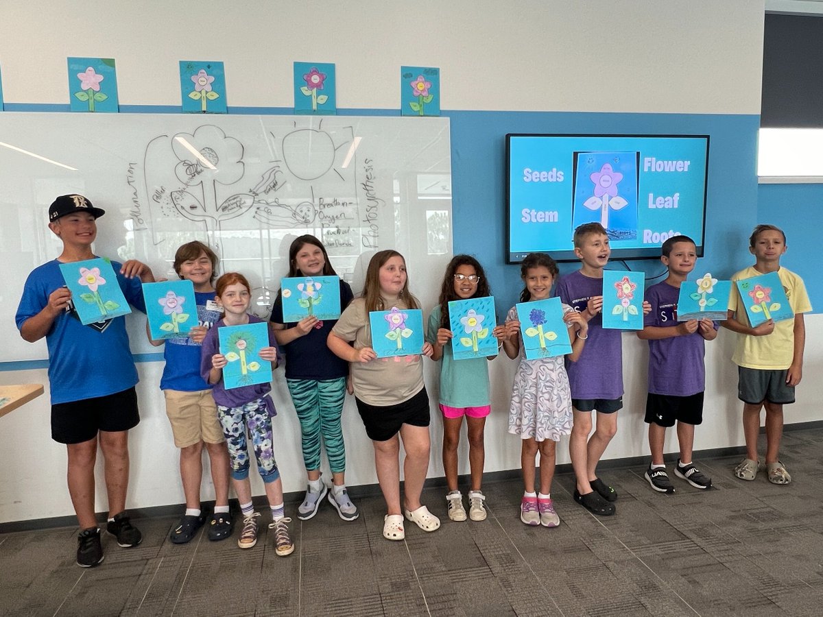 SFASTEMcenter's tweet photo. Little STEM Jacks - Create a Flower
Students learned about the different plant parts, as well as their function. They then made and decorated their own flowers.
#SFASU #STEM #ColeSTEMBuilding #Biology #Flowers #Art https://t.co/kU5G5gMZva