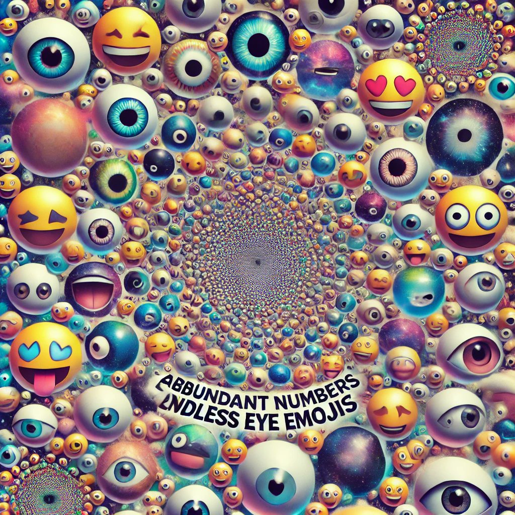 Brandon R. (@rubywahoo) on Twitter photo Today's conversation-inspired band name & album title is Abundant Numbers: Endless Eye Emojis. #bandnameoftheday <a href="/FCFKariThomas/">Kari Thomas</a> <a href="/jon_horrocks/">Jonathan Horrocks</a> Today's conversation-inspired band name & album title is Abundant Numbers: Endless Eye Emojis. #bandnameoftheday <a href="/FCFKariThomas/">Kari Thomas</a> <a href="/jon_horrocks/">Jonathan Horrocks</a>