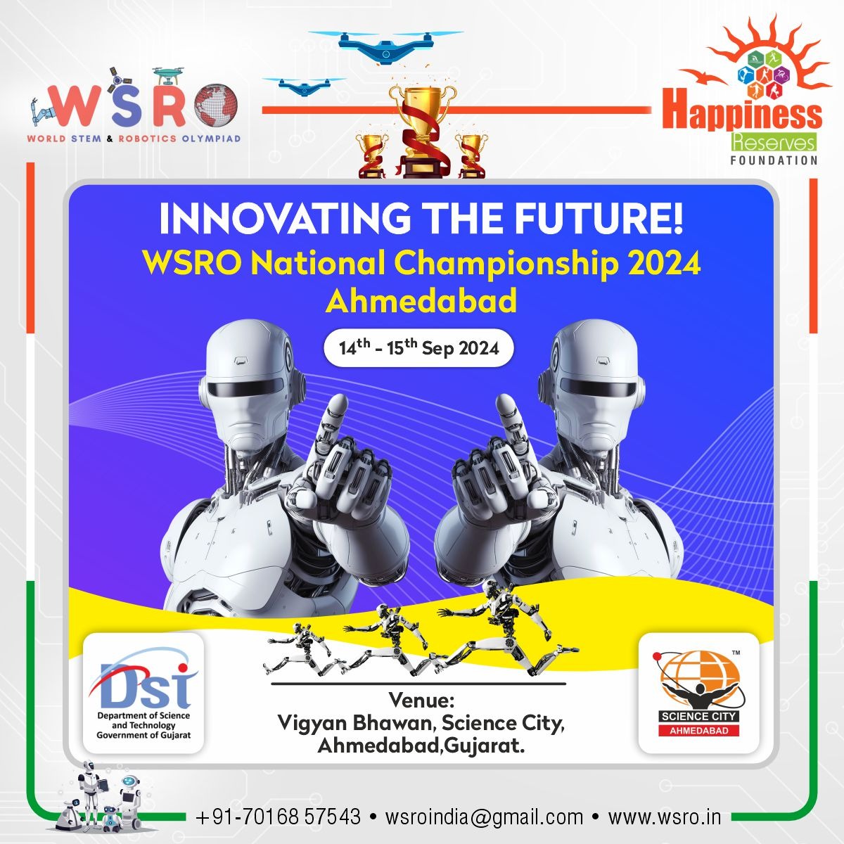 WSROIndia's tweet image. 2.
For more information,
Call / WhatsApp: 📲 +91 70168 57543
Visit: 🌐 wsro.in
#roboteducation #roboticsclub #stemrobotics #roboticsclub #legolinefollower #LEGO #stemeducation #computerscience #worldstemandroboticsolympiad #wsro #wsro2024 #ahmedabad