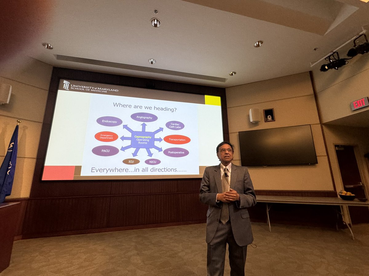 🩺 Hari (హరి 🇮🇳) Kalagara (@kalagarahari) on Twitter photo 🙏 Dr Kodlai <a href="/KodaliBhavani/">Bhavani Shankar Kodali</a> for outstanding talk on “Capnography”
Best resource: capnography.com
Basic and advanced uses …good tool for Cardiac output monitoring!
Can be a game changer!
Interpretations: capnography.com/interpret-your… <a href="/UMmedschool/">University of Maryland School of Medicine</a> <a href="/AbaPhysicians/">The American Board of Anesthesiology</a> <a href="/RyanChadha1/">Ryan Chadha</a> 🙏 Dr Kodlai <a href="/KodaliBhavani/">Bhavani Shankar Kodali</a> for outstanding talk on “Capnography”
Best resource: capnography.com
Basic and advanced uses …good tool for Cardiac output monitoring!
Can be a game changer!
Interpretations: capnography.com/interpret-your… <a href="/UMmedschool/">University of Maryland School of Medicine</a> <a href="/AbaPhysicians/">The American Board of Anesthesiology</a> <a href="/RyanChadha1/">Ryan Chadha</a>